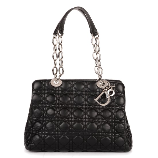 Dior Medium Soft Shopping Tote Medium en negro Cuero de ternero - Image 1