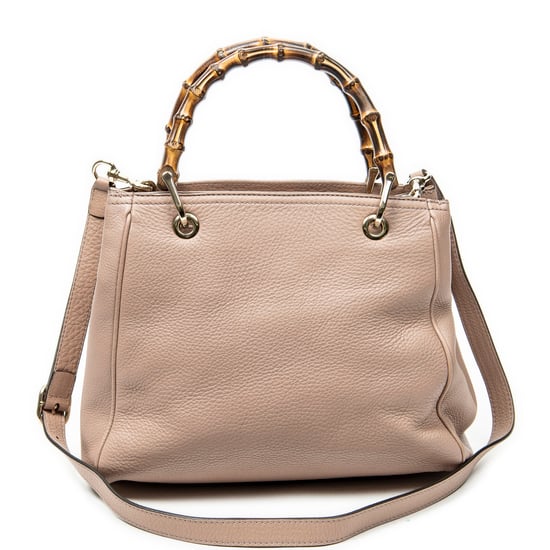 Gucci Small Bamboo Shopper Tote en rosa Cuero de ternero - Image 5