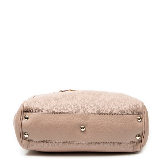 Gucci Small Bamboo Shopper Tote en rosa Cuero de ternero - Image 6