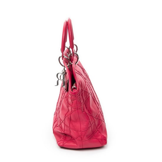 Dior Medium Granville Tote en rosa Cuero de ternero - Image 3