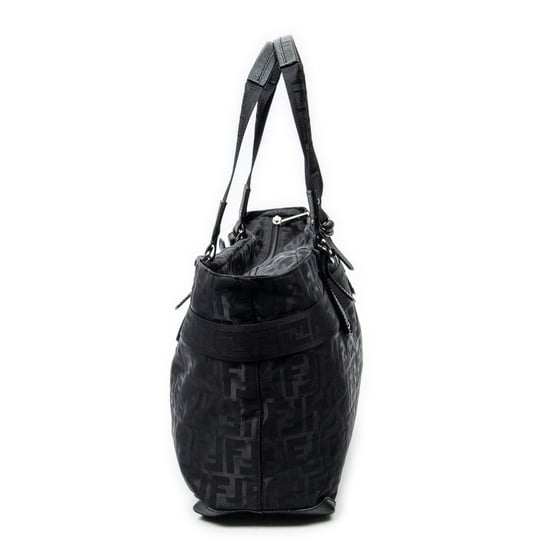 Fendi Medium Belt Tote  en  negro Lienzo - Image 3