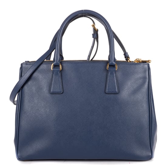 Prada Medium Galleria Double Zip Tote Medium en  Marina Cuero de ternero - Image 5