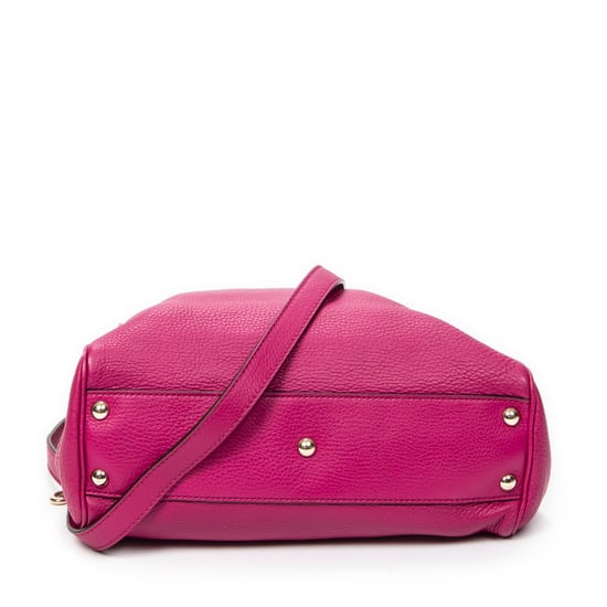 Gucci Small Bamboo Shopper Tote en rosa Cuero de ternero - Image 6