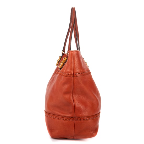 Gucci Medium Laidback Crafty Tote Medium en naranja Cuero de ternero - Image 3