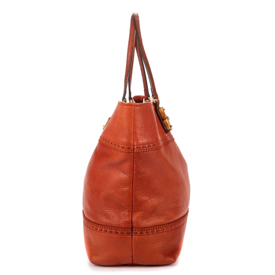 Gucci Medium Laidback Crafty Tote Medium en naranja Cuero de ternero - Image 4