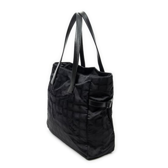 Chanel Large New Travel Line Tote  en  negro Lienzo - Image 2