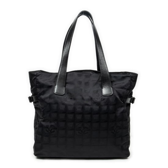 Chanel Large New Travel Line Tote  en  negro Lienzo - Image 5