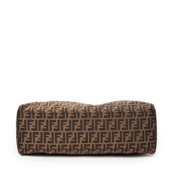 Fendi Chef De Jour Tote  en  marrón Lienzo - Image 6
