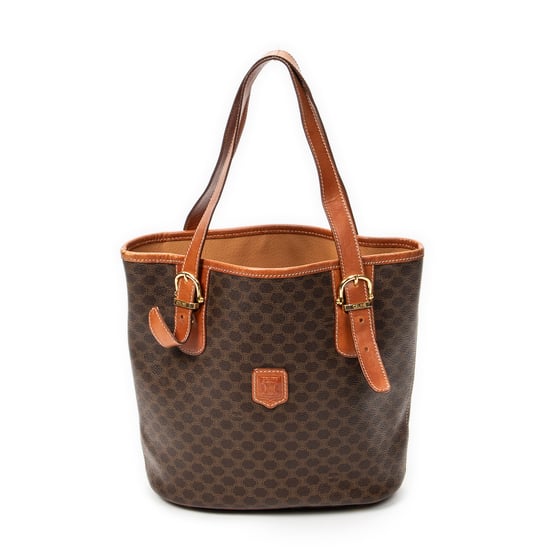 Celine Bucket Tote en marrón Lienzo recubierto - Image 1