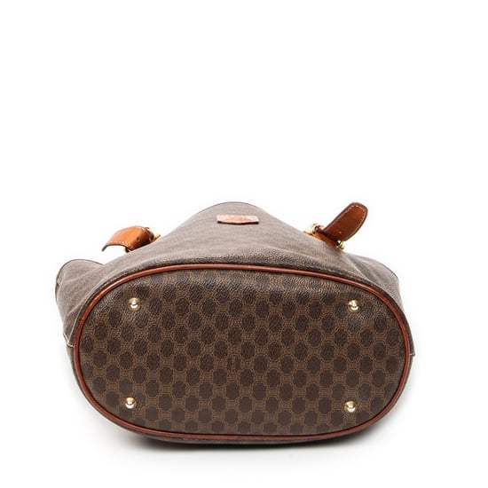 Celine Bucket Tote en marrón Lienzo recubierto - Image 6