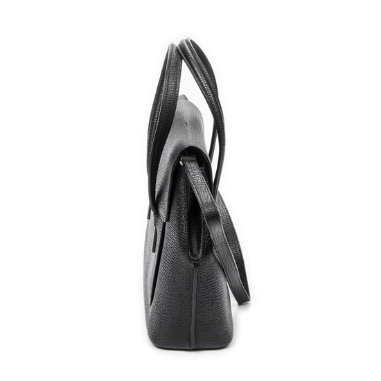 Loewe Vintage Top Handle Flap Tote en negro Cuero de ternero - Image 3
