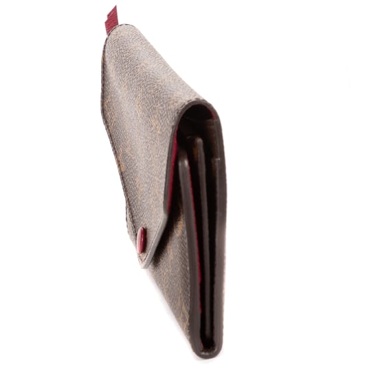 Louis Vuitton Emilie  en  Brown Lienzo recubierto - Image 3