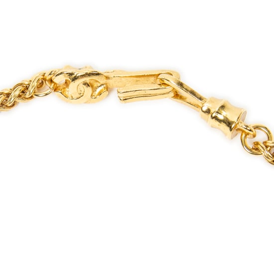 Chanel Large CC Pendant Necklace  en  oro Acero inoxidable sin níquel - Image 3