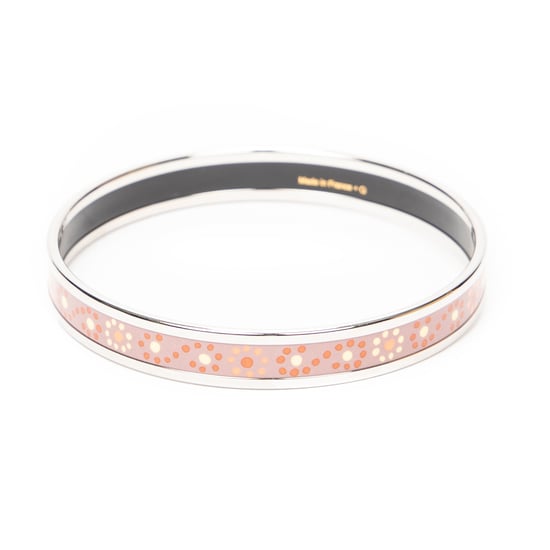 Hermès Enamel Bangle PM en rosa Acero inoxidable sin níquel - Image 2