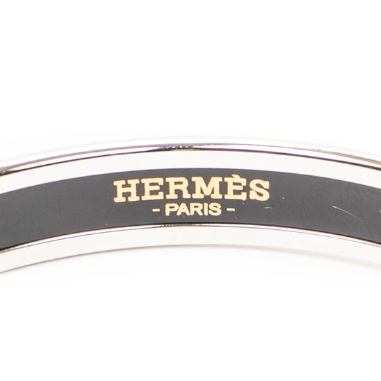 Hermès Enamel Bangle PM en rosa Acero inoxidable sin níquel - Image 4