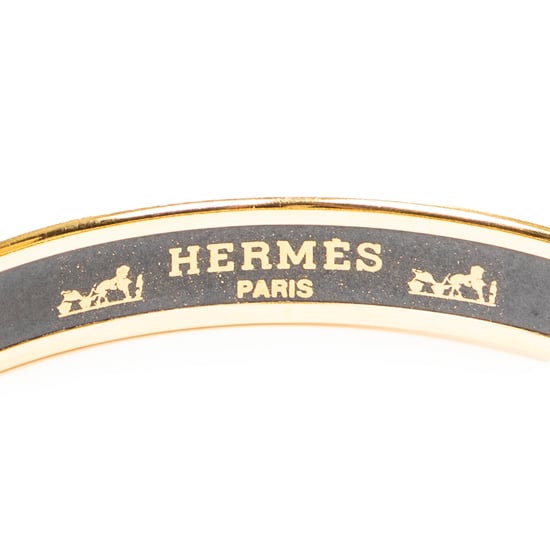 Hermès Enamel Bangle PM en Red Acero inoxidable sin níquel - Image 4
