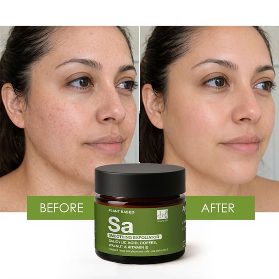 Dr. Botanicals Exfoliante suavizante con ácido salicílico. Exfoliante con café, nuez y vitamina E. 60 ml. - Image 2