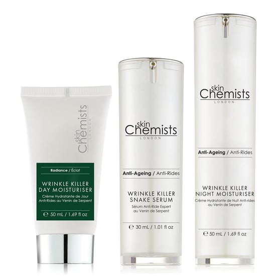 skinChemists Kit de sérum antiarrugas y crema hidratante de día y de noche. - Image 4