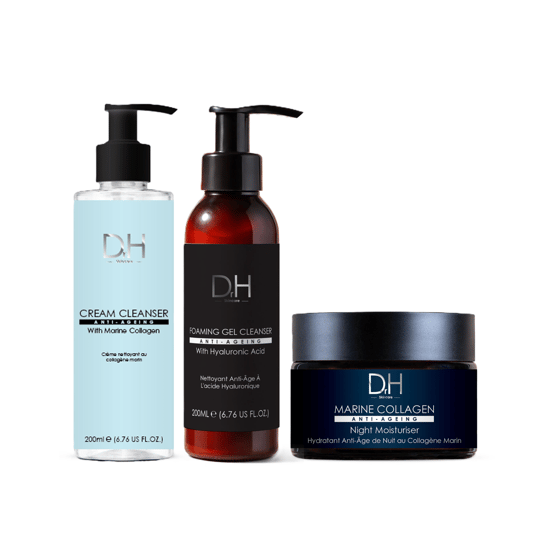 Dr H Pack de limpieza e hidratación antiedad - Image 1