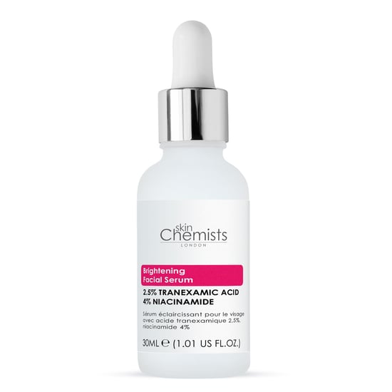 skinChemists Sérum facial iluminador con ácido tranexámico al 2,5 % y niacinamida al 4 % (30 ml) - Image 4