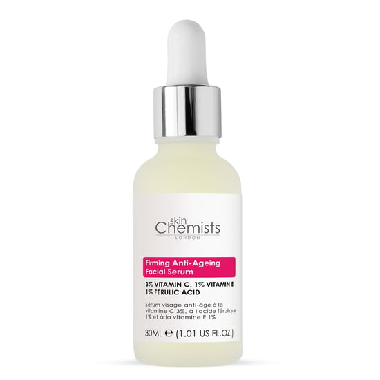 skinChemists Sérum facial antiedad con vitamina C al 3%, ácido ferúlico al 1% y vitamina E al 1%, 30 ml. - Image 4