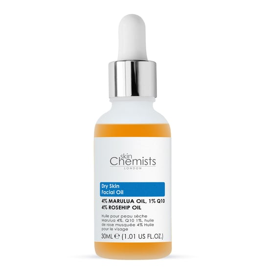 skinChemists Sérum facial antiedad para piel seca con aceite de marula al 4%, Q10 al 1% y aceite de rosa mosqueta al 4% (30 ml). - Image 4
