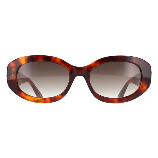 Ted Baker Oval Mujeres Brillo Clásico Tortuga Marrón Degradado TB1758 Daisie - Image 1
