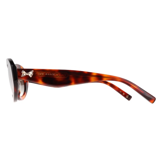 Ted Baker Oval Mujeres Brillo Clásico Tortuga Marrón Degradado TB1758 Daisie - Image 3