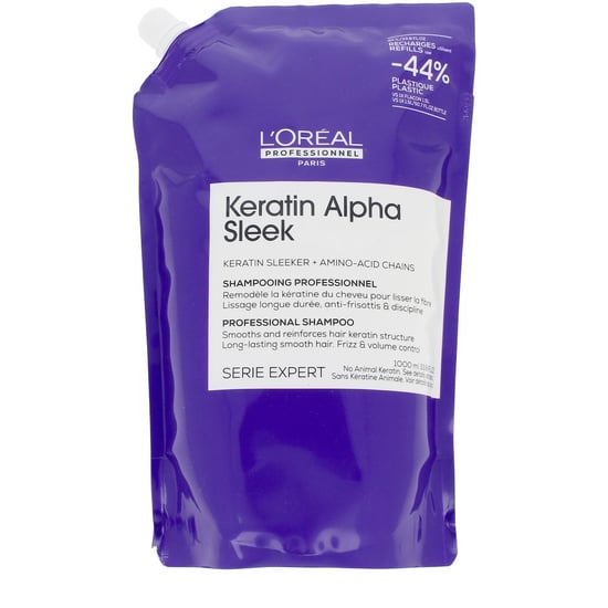 Keratin Alpha Sleek Champú Recarga 1000 ml - Image 1