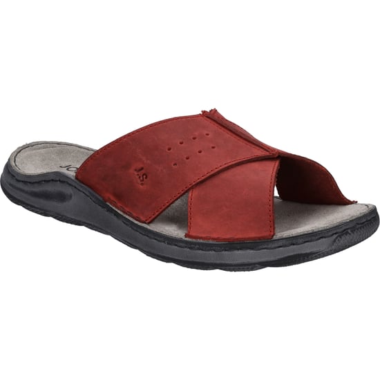 JOSEF SEIBEL Hombres Sandalia Maverick 04 en rojo - Image 1