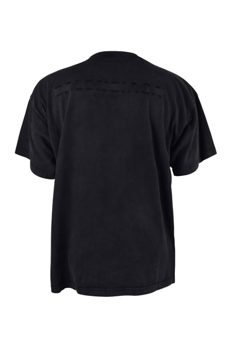 Balenciaga Camiseta oversize «Strike 1917» Negro - Image 2