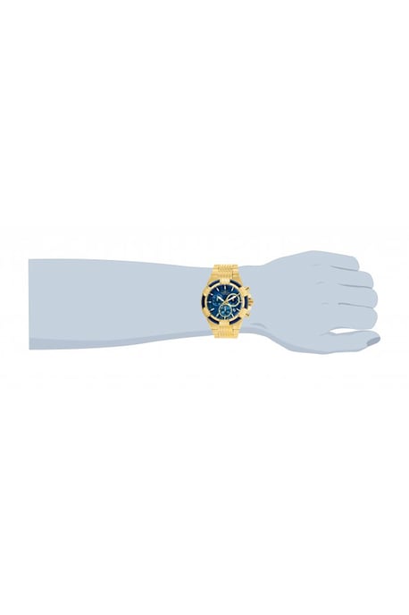 Invicta Bolt 25866 Reloj de Hombre - Movimiento de Cuarzo - Acero Inoxidable con Esfera Azul - 51 mm - Image 4