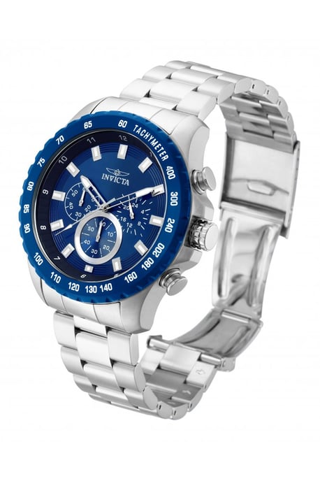 Invicta Speedway 24212 Reloj de Hombre - Movimiento de Cuarzo - Acero Inoxidable con Esfera Azul - 48 mm - Image 2