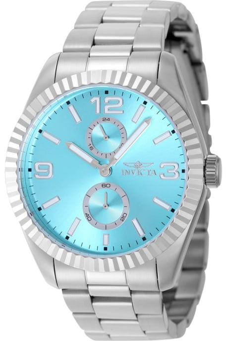 Invicta Specialty 49522 Reloj de Hombre - Movimiento de Cuarzo - Acero Inoxidable con Esfera Azul - 43 mm - Image 1