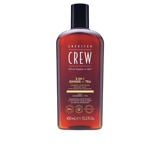 3-in-1 Ginger + Tea Champú 450 ml - Image 1