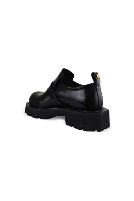 Balmain Mocasines Anthem con acabado brillante Negro - Image 3