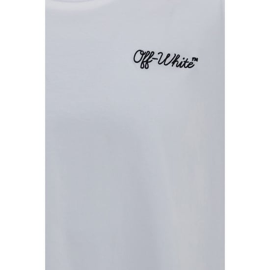 Camiseta de algodón blanca Off-White - Image 3