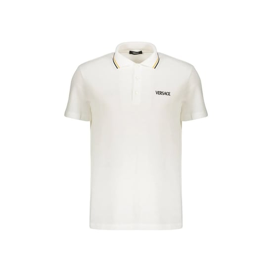 Camiseta de Algodón Blanca Versace - Image 1