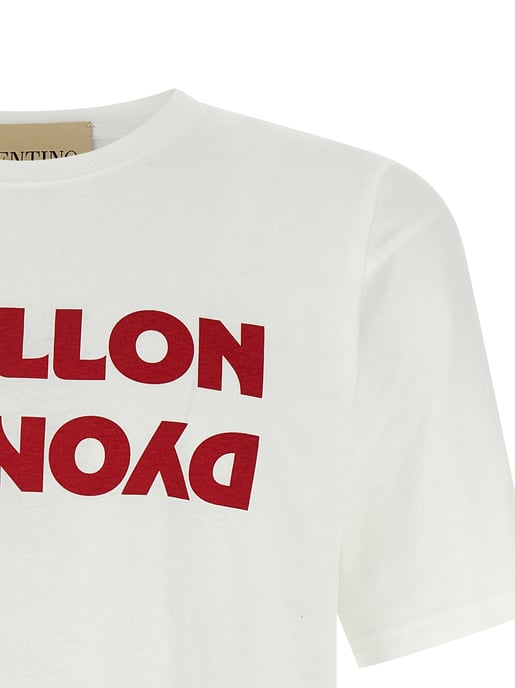 Camiseta de Algodón Blanca Valentino Garavani - Image 3