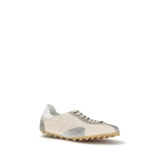 Zapatillas Deportivas Bos Taurus de Cuero de Ternerillo Beige Maison Margiela - Image 2