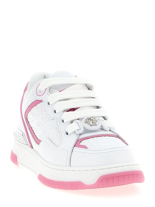 Zapatillas deportivas de piel de ternera multicolor de Versace - Image 2