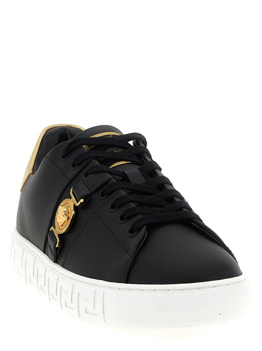 Zapatillas bajas de nailon negro Versace - Image 2
