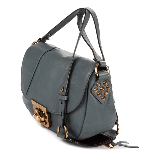 Chloé Small Elsie Satchel Small en azul claro Cuero de ternero - Image 2
