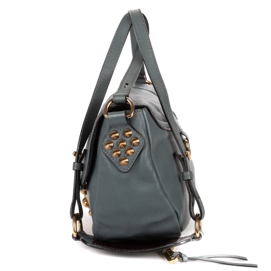 Chloé Small Elsie Satchel Small en azul claro Cuero de ternero - Image 3