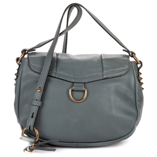 Chloé Small Elsie Satchel Small en azul claro Cuero de ternero - Image 5