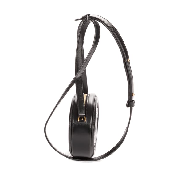 Celine Oval Crossbody en negro Cuero de ternero - Image 3