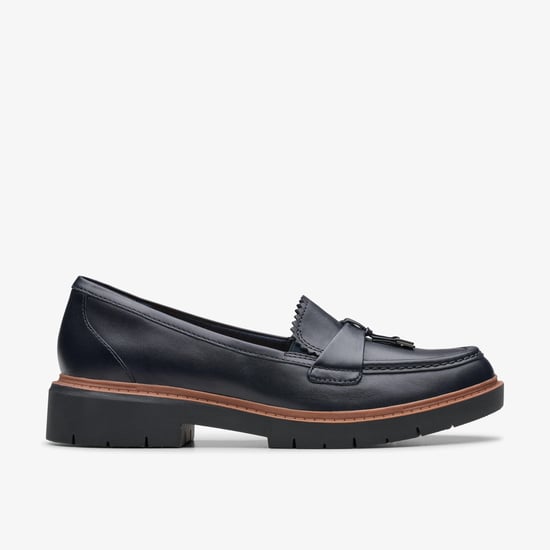 Westlynn Bella Navy Leather Zapatos - Image 1