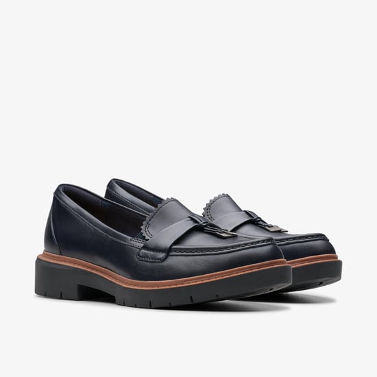 Westlynn Bella Navy Leather Zapatos - Image 4