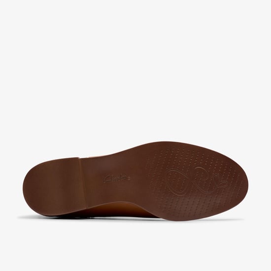 Taylor Shine Tan Leather Botas - Image 3