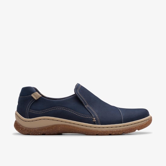 Orlene Slip Navy Nubuck Zapatos - Image 1